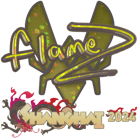 Sticker | FlameZ (Glitter) | Shanghai 2024 image