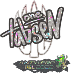 Sticker | tabseN (Glitter) | Antwerp 2022