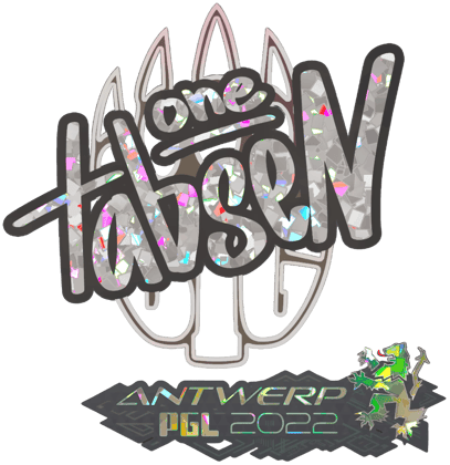 Sticker | tabseN (Glitter) | Anversa 2022