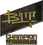 Sticker | b1t (Gold, Champion) | Copenhagen 2024