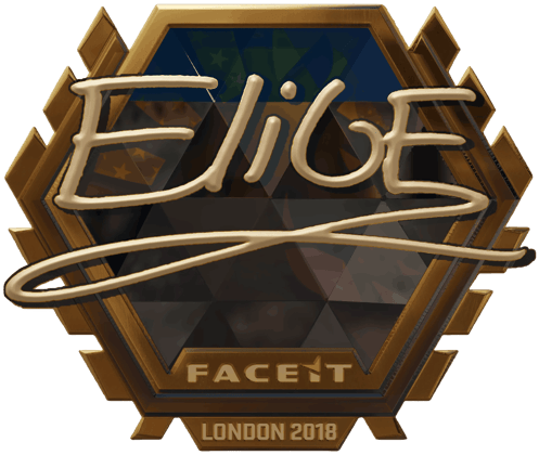Sticker | EliGE (Gold) | London 2018