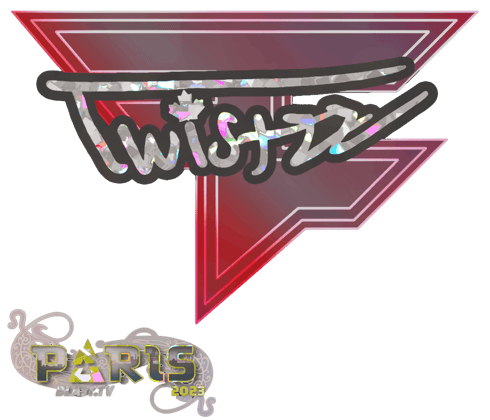 Sticker | Twistzz (brokatowa) | Paryż 2023
