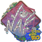 Sticker | NAF (Glitter) | Rio 2022