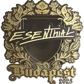 Autocolante | esenthial (Gold) | Budapeste 2025