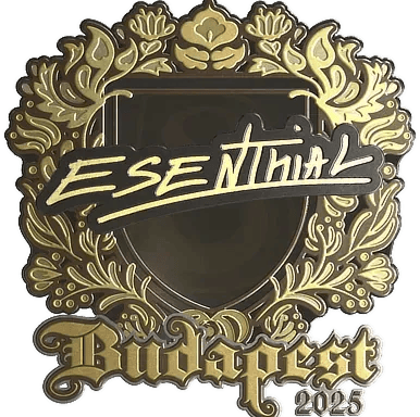 Autocolante | esenthial (Gold) | Budapeste 2025
