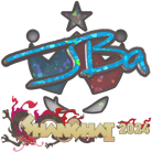 Sticker | JBa (Glitter) | Shanghai 2024 image