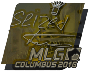 Sticker | seized (Foil) | MLG Columbus 2016 image