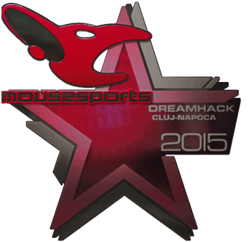 Sticker | mousesports (ฟอยล์) | Cluj-Napoca 2015