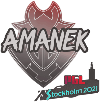 Sticker | AMANEK | Stockholm 2021