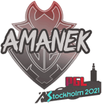 Sticker | AMANEK | Stockholm 2021