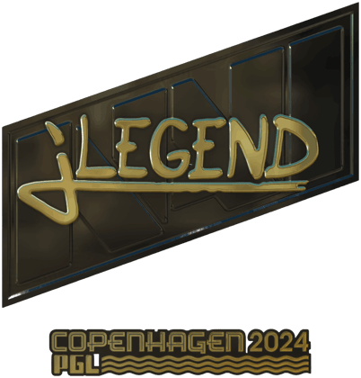 Sticker | jL (Altın) | Kopenhag 2024