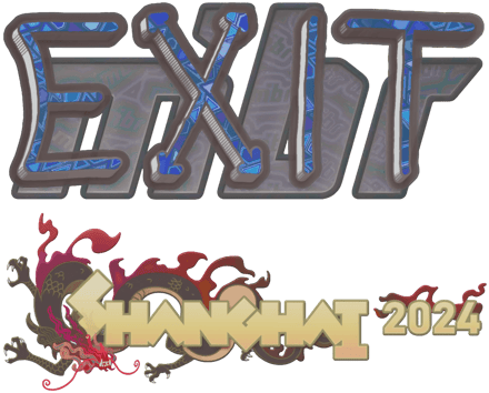 Sticker | exit (Holo) | Shanghai 2024