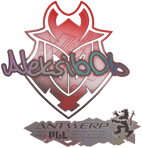 Sticker | Aleksib (Holo) | Antwerp 2022