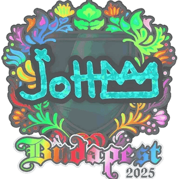 Sticker | jottAAA (holo) | Budapest 2025