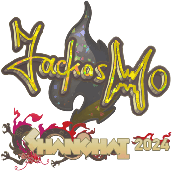 Sticker | jackasmo (Parıltılı) | Şanghay 2024