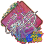Sticker | gxx- (Glitter) | Rio 2022