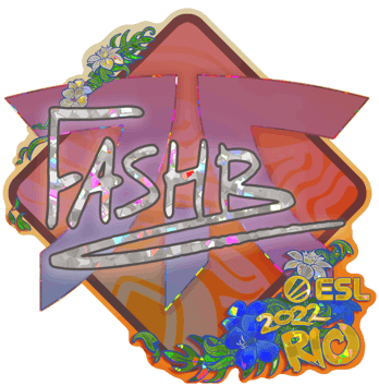 Sticker | FASHR (グリッター) | Rio 2022