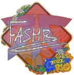 Sticker | FASHR (Glitter) | Rio 2022