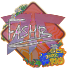 Sticker | FASHR (Glitter) | Rio 2022 Sticker | FASHR (Glitter) | Rio 2022 image