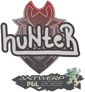 Sticker | huNter | Antwerp 2022