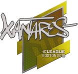 Sticker | XANTARES | Boston 2018