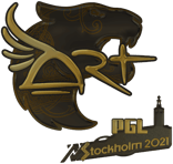 Sticker | arT (Gold) | Stockholm 2021