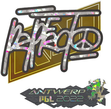 Sticker | Perfecto (brokatowa) | Antwerpia 2022