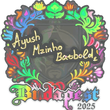 貼紙 | mzinho（彩光）| Budapest 2025