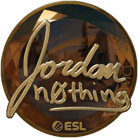 Sticker | n0thing (Gold) | Katowice 2019 image