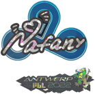 Sticker | nafany (Glitter) | Antwerp 2022 image