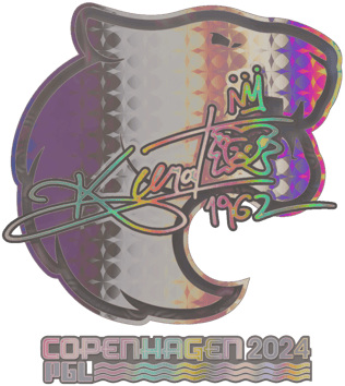 Sticker | KSCERATO (ホログラム) | Copenhagen 2024
