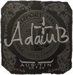Sticker | adamb (Foil) | Austin 2025