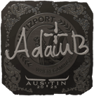 Sticker | adamb (Foil) | Austin 2025 Sticker | adamb (Foil) | Austin 2025 image