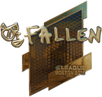 Sticker | FalleN (Gold) | Boston 2018 Sticker | FalleN (Gold) | Boston 2018 image