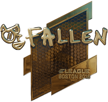 Sticker | FalleN (Gold) | Boston 2018