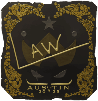 Sticker | stanislaw (Altın) | Austin 2025
