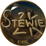 Sticker | Stewie2K (Gold) | Katowice 2019