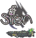 Sticker | S1ren (Glitter) | Antwerp 2022