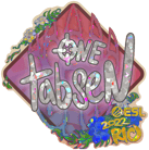 Sticker | tabseN (Glitter) | Rio 2022 image