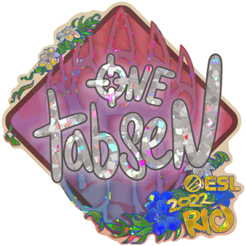 Sticker | tabseN (Glitter) | Rio 2022