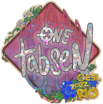 Sticker | tabseN (Glitter) | Rio 2022