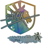 Sticker | shox (Holo) | Antwerp 2022
