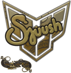 Sticker | sjuush (Gold) | Paris 2023