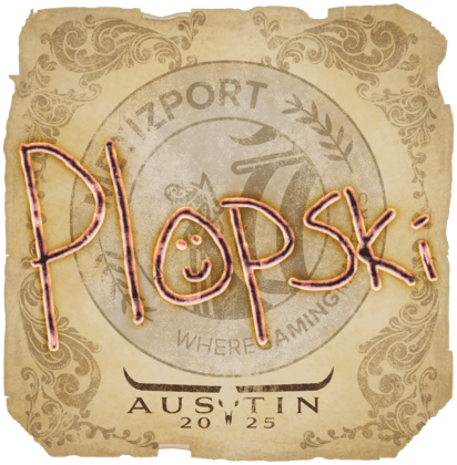 Sticker | Plopski | Austin 2025