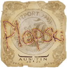 Sticker | Plopski | Austin 2025 Sticker | Plopski | Austin 2025 image