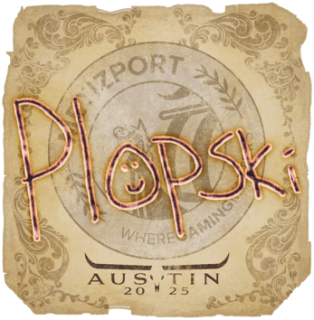 Sticker | Plopski | Austin 2025