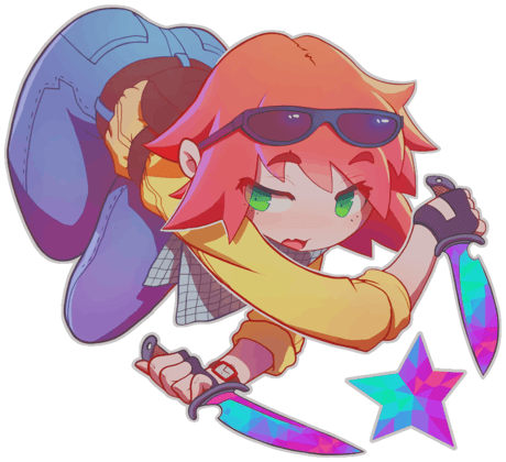 Sticker | Kawaii T (Holo)