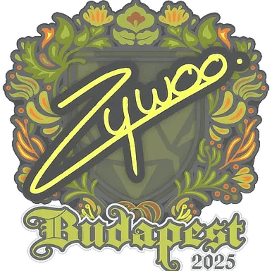 스티커 | ZywOo | Budapest 2025