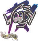 Sticker | WOOD7 (Glitter) | Paris 2023 Sticker | WOOD7 (Glitter) | Paris 2023 image