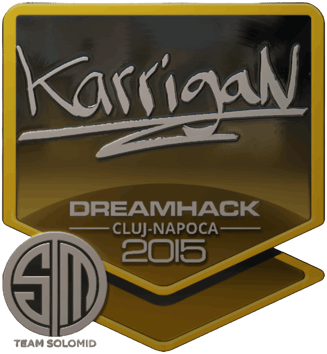 Sticker | karrigan(闪亮)| 2015年克卢日-纳波卡锦标赛
